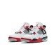 Best Jordans 4 Retro Fire Red Women Men AJ4 DC7770-160