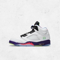 Best Jordans 5 Alternate Bel-Air Women Men AJ5 DB3335-100