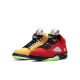 Best Jordans 5 Retro What The Black Women Men AJ5 CZ5725-700