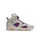 Best Jordans 6 Retro Quai 54 Khaki Purple Women Men AJ6 Shoes CZ4152-101