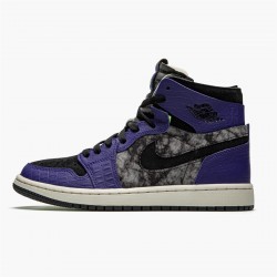 Air Jordan 1 High Zoom Air Cmft Bayou Boys Dc2133 500 Court Purpleblack Electric Green Women And Men Jordan Sneakers