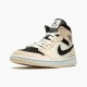 Air Jordan 1 Mid Barely Orange Women And Men Guava Icesail Black Bq6472 800 AJ1 Jordan Sneakers