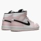 Air Jordan 1 Mid Barely Rose Bq6472 500 Womens Jordan Sneakers For Sale