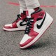 Air Jordan 1 Mid Chicago 2020 Whitegym Red Black 554724 173 AJ1 Women And Men Sneakers