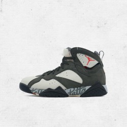 Best Jordans 7 Patta Grey Green Men AJ7 Shoes AT3375-100