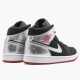 Air Jordan 1 Mid Johnny Kilroy Blackgym Red Metallic Silver Sneakers 554724 057 AJ1 Basketball Shoes