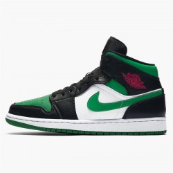 Air Jordan 1 Mid Pine Green Blackgym Red White Pine Green 554724 067 AJ1 Sneakers