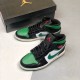 Air Jordan 1 Mid Pine Green Blackgym Red White Pine Green 554724 067 AJ1 Sneakers