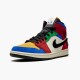 Air Jordan 1 Mid Se Fearless Blue The Great Multicolormulticolor Cu2805 100 Women And Men AJ1 Jordan Sneakers