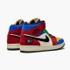 Air Jordan 1 Mid Se Fearless Blue The Great Multicolormulticolor Cu2805 100 Women And Men AJ1 Jordan Sneakers