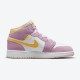 Air Jordan 1 Mid Se Gs Arctic Pink Dc9517 600 Wmns AJ1 Light Arctic Pink University Gold White Jordan Sneakers