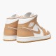 Air Jordan 1 Mid Tan Gum AJ1 Women And Men Sneakers 554724 271