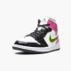 Air Jordan 1 Mid White Black Cyber Pink Cz9834 100 AJ1 Sneakers