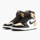 Air Jordan 1 Retro Gold Toe Women And Men Blackmetallic Gold Summit Whi 861428 007 AJ1 Jordan Sneakers