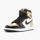 Air Jordan 1 Retro Gold Toe Women And Men Blackmetallic Gold Summit Whi 861428 007 AJ1 Jordan Sneakers