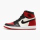 Air Jordan 1 Retro High Bred Toe Redblackwhite 555088 610 Women And Men AJ1 Sneakers