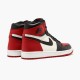 Air Jordan 1 Retro High Bred Toe Redblackwhite 555088 610 Women And Men AJ1 Sneakers