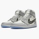 Air Jordan 1 Retro High Dior Wolf Greysail Photon Dust Whi Cn8607 002 Women And Men AJ1 Jordan Sneakers