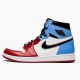 Air Jordan 1 Retro High Fearless Whiteuniversity Blue Varsity Ck5666 100 Women And Men AJ1 Sneakers