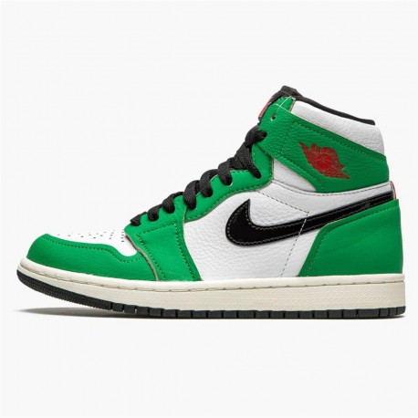 Air Jordan 1 Retro High Lucky Green Db4612 300 Women And Men AJ1 Shoes