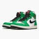 Air Jordan 1 Retro High Lucky Green Db4612 300 Women And Men AJ1 Shoes