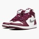 Air Jordan 1 Retro High Og Bordeaux 555088 611 Women And Men Jordan 1 Shoes