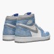 Air Jordan 1 Retro High Og Hyper Royal 555088 402 Hyper Royal Light Smoke Grey W Women And Men AJ1 Jordan Sneakers