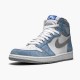 Air Jordan 1 Retro High Og Hyper Royal 555088 402 Hyper Royal Light Smoke Grey W Women And Men AJ1 Jordan Sneakers