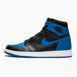 Air Jordan 1 Retro High Og Royal Blackroyal White 555088 007 AJ1 Sneakers