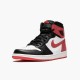 Air Jordan 1 Retro High Og Track Red Summit Whitetrack Red Black 555088 112 Women And Men AJ1 Jordan Sneakers