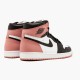 Air Jordan 1 Retro High Rust Pink Women And Men Whiteblack Rust Pink 861428 101 AJ1 Jordan Sneakers