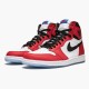 Air Jordan 1 Retro High Spider Man Origin Story Gym Redblack White Photo Blue 555088 602 Mens AJ1 Jordan Sneakers