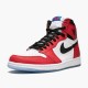 Air Jordan 1 Retro High Spider Man Origin Story Gym Redblack White Photo Blue 555088 602 Mens AJ1 Jordan Sneakers