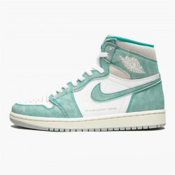 Air Jordan 1 Retro High Turbo Green Turbo Greensail White 555088 311 Women And Men Jordan Sneakers