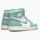 Air Jordan 1 Retro High Turbo Green Turbo Greensail White 555088 311 Women And Men Jordan Sneakers