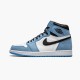 Air Jordan 1 Retro High White University Blue Black 555088 134 AJ1 Sneakers