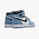 Air Jordan 1 Retro High White University Blue Black 555088 134 AJ1 Sneakers