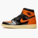 Air Jordan 1 Retro Shattered Backboard Blackpale Vanilla Starfish 555088 028 Mens Jordan Sneakers