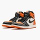 Air Jordan 1 Retro Shattered Backboard Blackstarfish Sail 555088 005 Mens AJ1 Jordan Sneakers