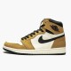 Air Jordan 1 Rookie Of The Year Golden Harvestblack Sail 555088 700 Women And Men AJ1 Jordan Sneakers