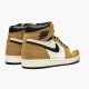 Air Jordan 1 Rookie Of The Year Golden Harvestblack Sail 555088 700 Women And Men AJ1 Jordan Sneakers