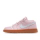 Air Jordan 1 Low Arctic Pink Gum Dc0774 601 Women And Men AJ1 Shoes