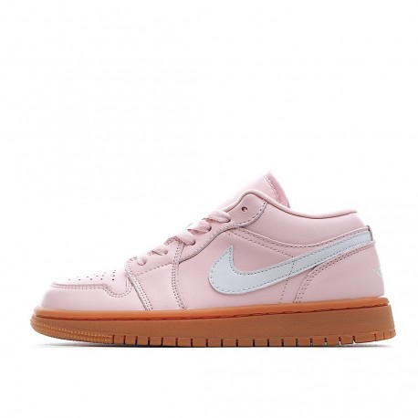 Air Jordan 1 Low Arctic Pink Gum Dc0774 601 Women And Men AJ1 Shoes