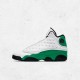 Best Jordans 13 Retro White Lucky Green Men AJ13 Shoes DB6537 113