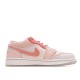 Air Jordan 1 Low Pink Grey Sneakers Dc0774 105 Women And Men AJ1 Shoes