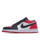 Air Jordan 1 Low Red Black Toe 553558 618 Women And Men AJ1 Shoes