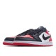 Air Jordan 1 Low Red Black Toe 553558 618 Women And Men AJ1 Shoes