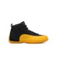 Best Jordans 12 Retro Black University Gold Men AJ12 Shoes 130690-070