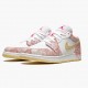 Air Jordan 1 Low Se Gs Paint Drip Arctic Punch Cw7104 601 Womens AJ1 Jordan Sneakers