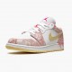 Air Jordan 1 Low Se Gs Paint Drip Arctic Punch Cw7104 601 Womens AJ1 Jordan Sneakers